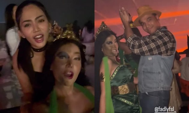 Creating a Sensation, 8 Pictures of Lucinta Luna Dressing Up as 'Titisan Badarawuhi' at the Halloween Party