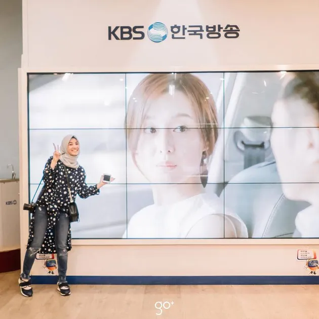 Natasha Rizky di Korea