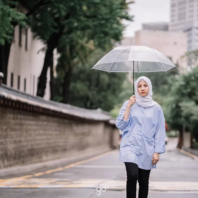 Natasha Rizky di Korea