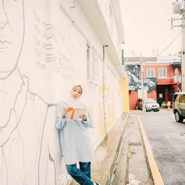Natasha Rizky di Korea