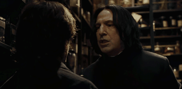 foto-foto adegan Snape dikenang
