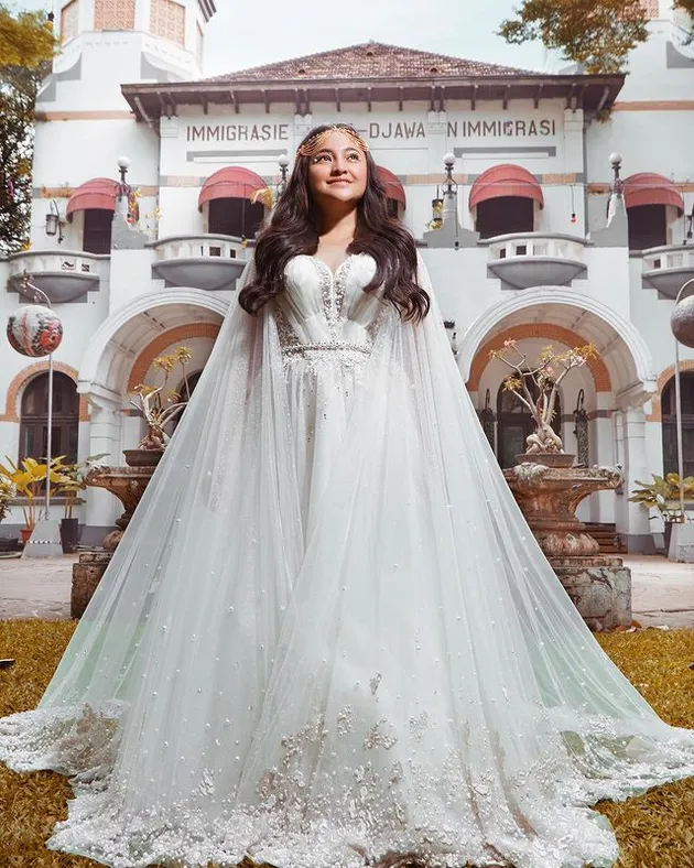 Photoshoot Marshanda yang Secantik Bidadari