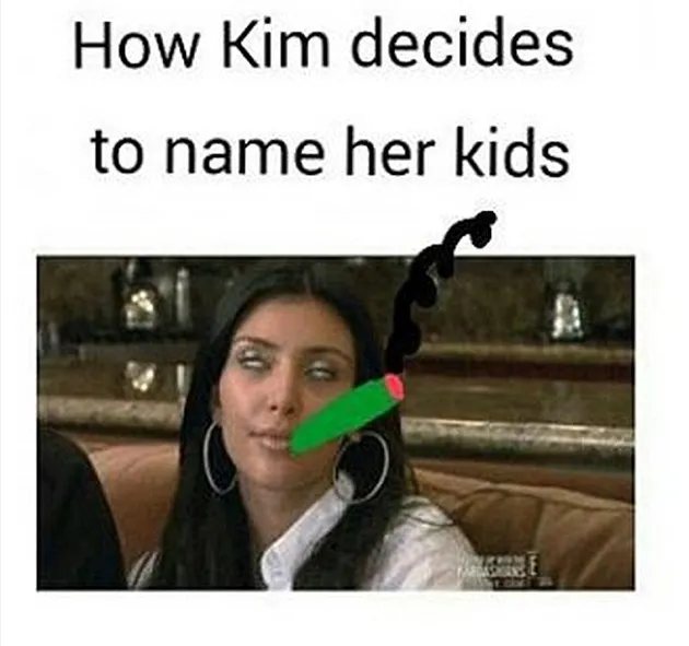 Meme Saint West