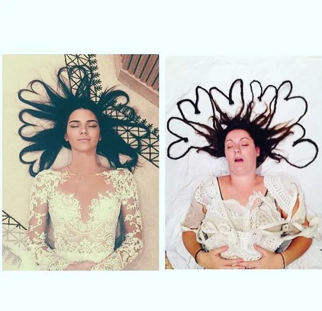 Pose Lucu Mirip Artis