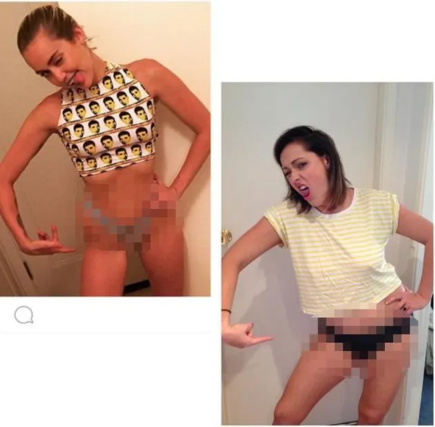 Pose Lucu Mirip Artis