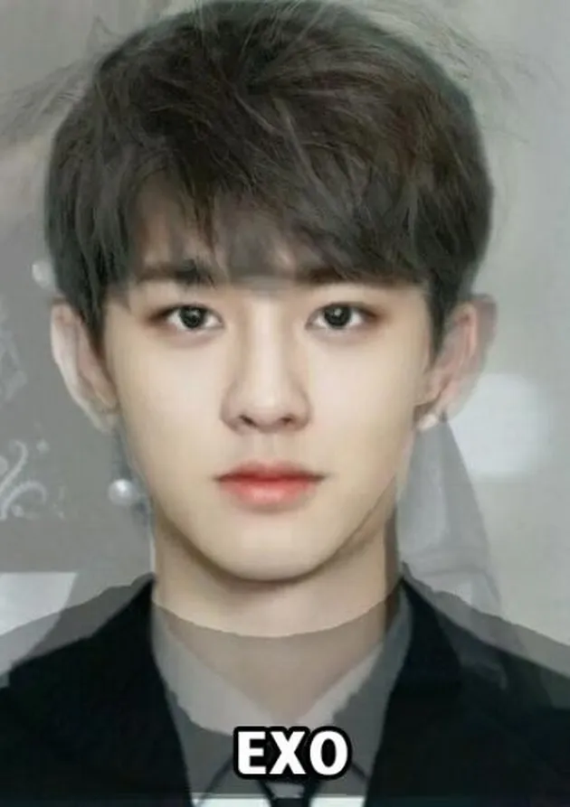 Wajah Idol K-Pop Jadi Satu