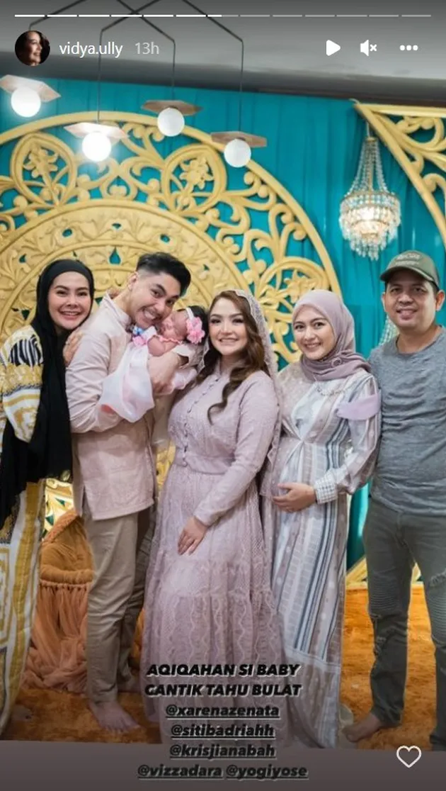 Siti Badriah Cantik Akikah Aqiqah
