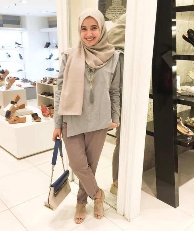 OOTD Hijab Zaskia Sungkar