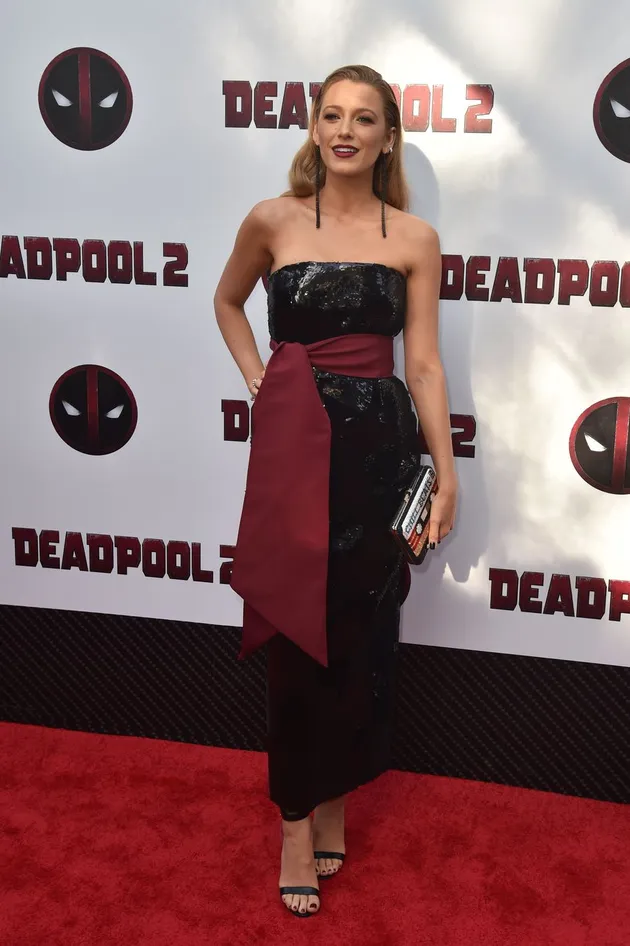 Blake Lively Deadpool Premier