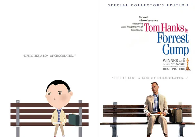Remake Poster Fim Hollywood