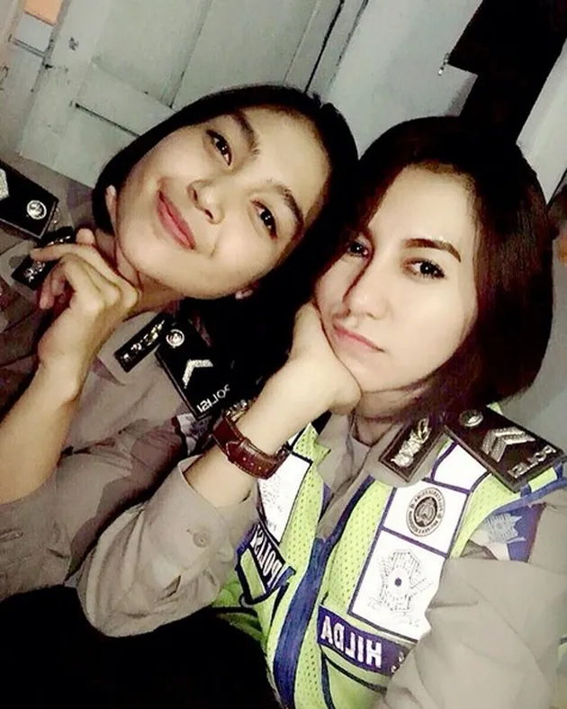 polwan cantik, polisi cantik, bripda wulan
