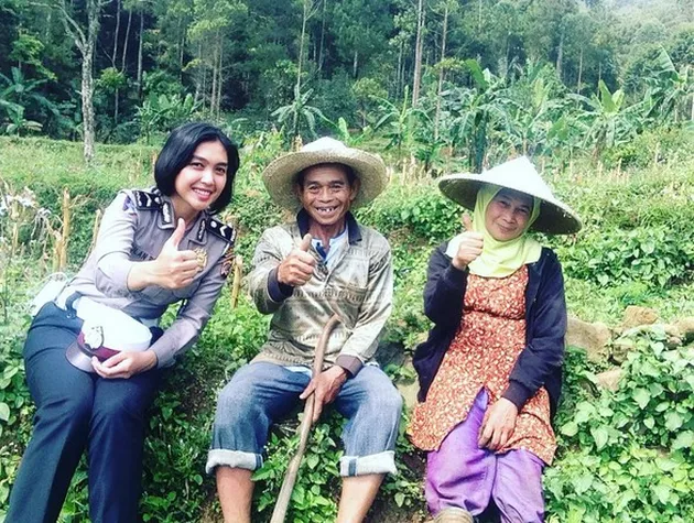 polwan cantik, polisi cantik, bripda wulan
