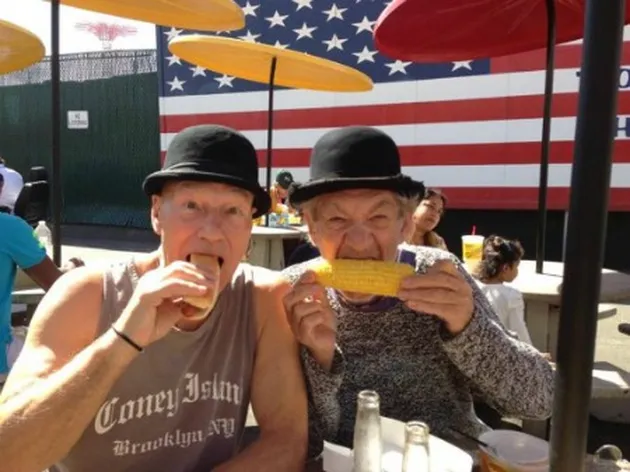 Patrick Stewart-Ian McKellen