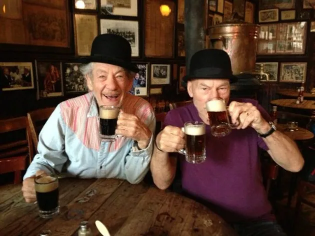 Patrick Stewart-Ian McKellen