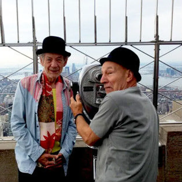 Patrick Stewart-Ian McKellen