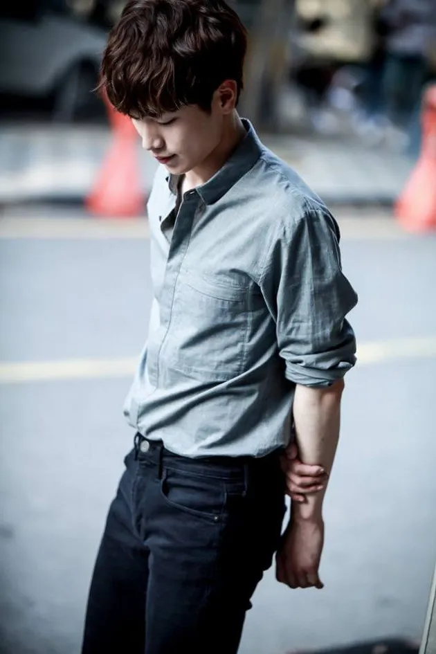 Syuting Seo Kang Joon Cheese in the Trap