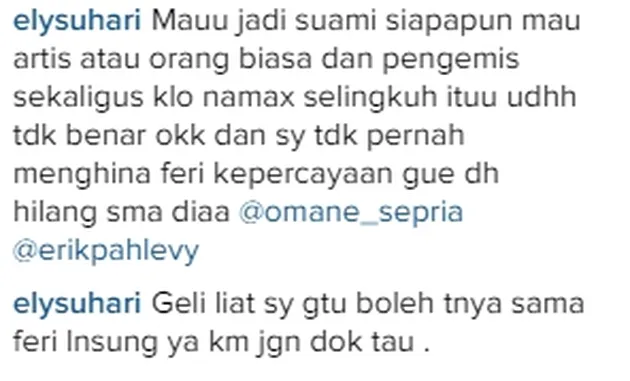 Elly Sugigi & Ferry Anggara