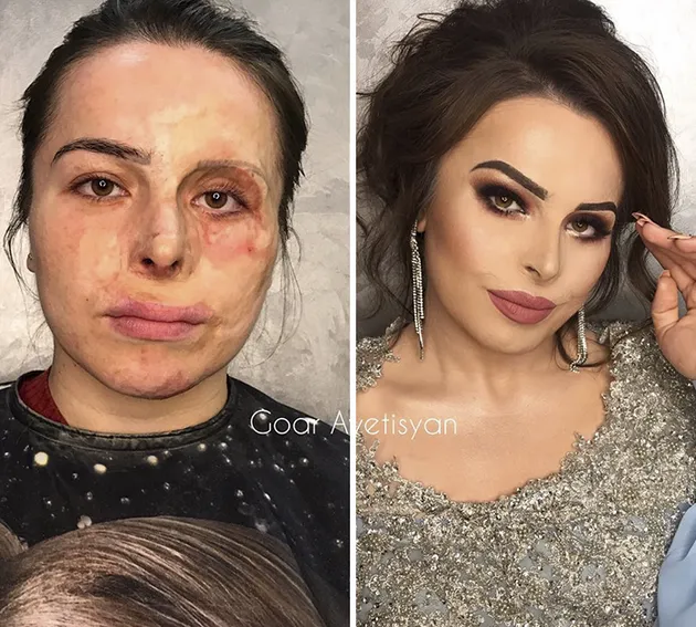 make-up transformation