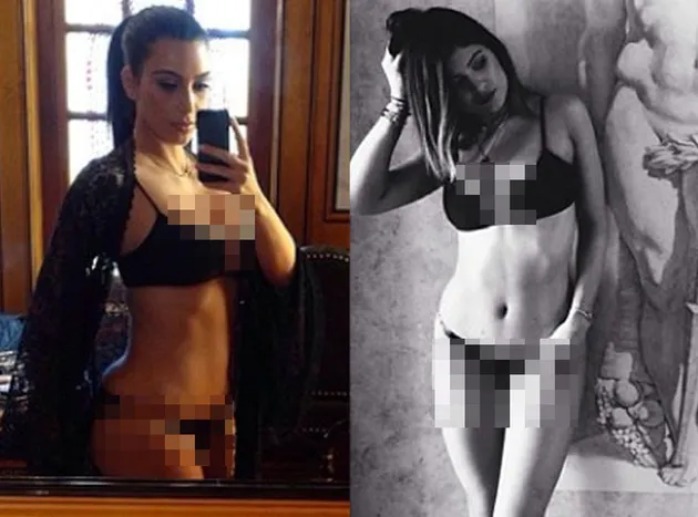 Kylie Jenner - Kim Kardashian
