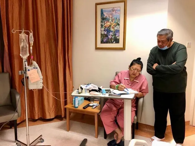 Ani Yudhoyono dan Susilo Bambang Yudhoyono