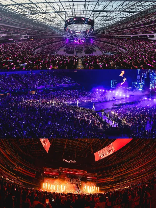 Stray Kids konser di LA