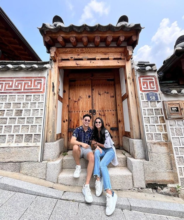 Simple Honeymoon Despite Being Super Rich, Here are 8 Photos of Maudy Ayunda and Jesse Choi in Korea - Still Affectionate Despite the Heat and Messy Hair