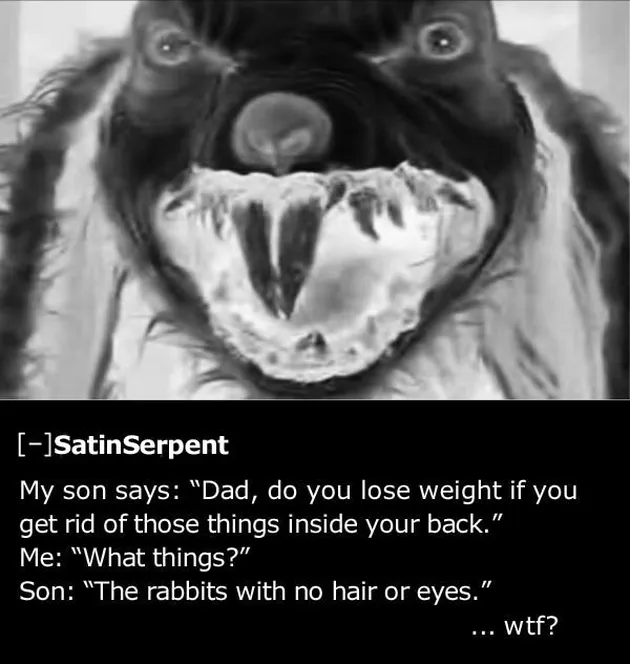 foto kalimat seram anak kecil