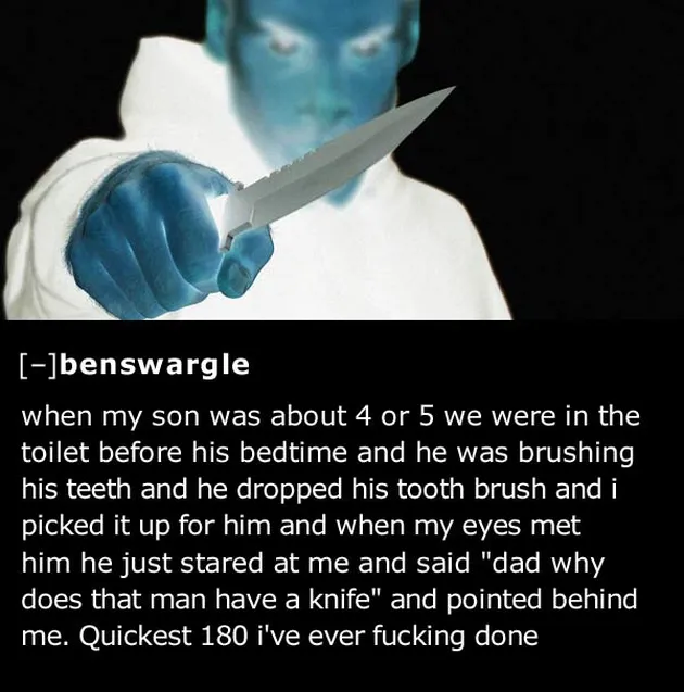 foto kalimat seram anak kecil