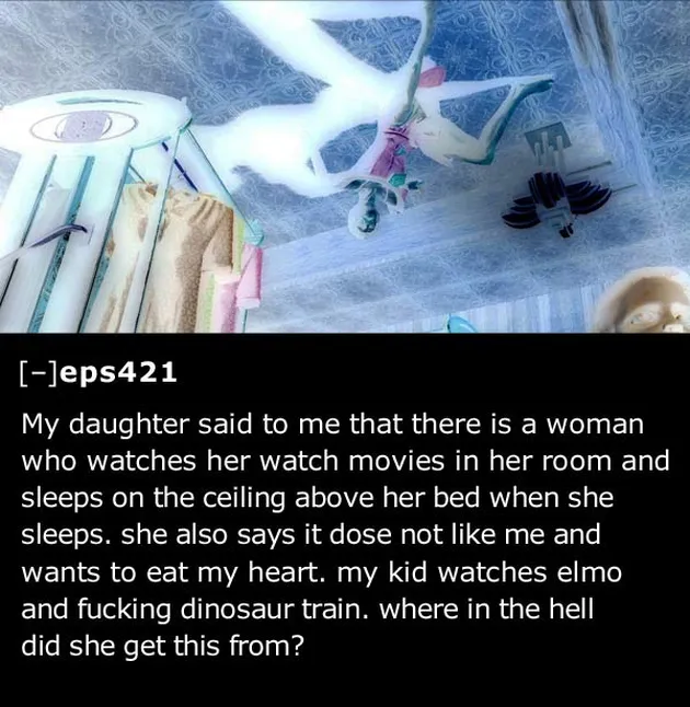 foto kalimat seram anak kecil