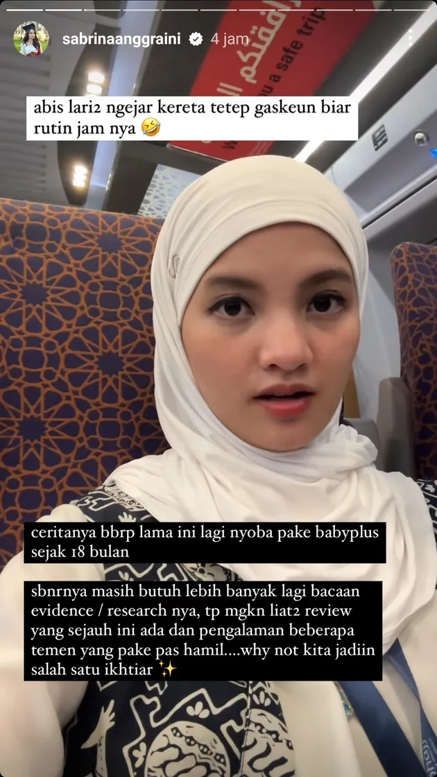 Belva Devara dan Sabrina Anggraini Umroh