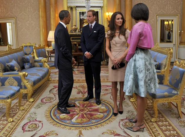 Barack Obama / Pangeran William / Kate Middleton