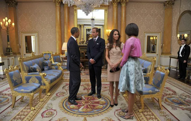 Barack Obama / Pangeran William / Kate Middleton