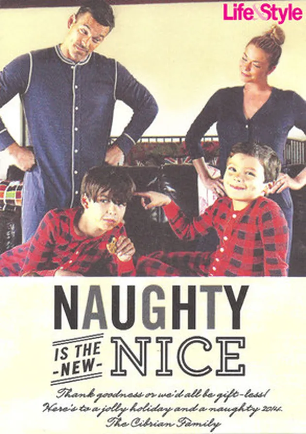 Kartu Natal Selebritis