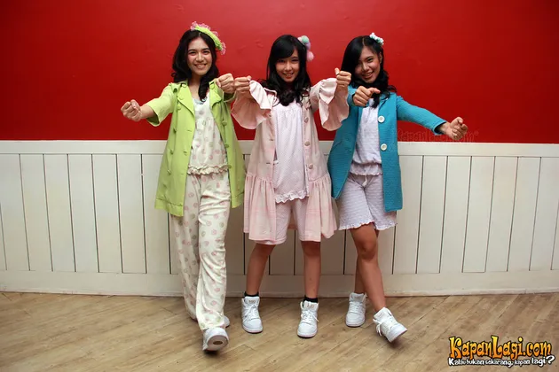 Gaby, Rachel dan Ghike JKT48
