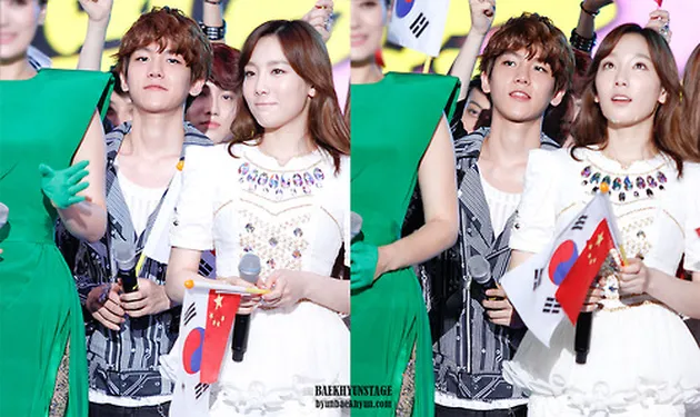 Taeyeon Girls Generation &amp; Baekhyun EXO