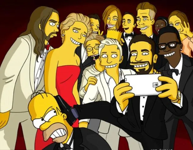 Selfie Bintang Oscar 2014