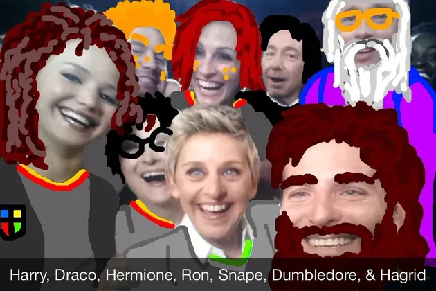 Selfie Bintang Oscar 2014