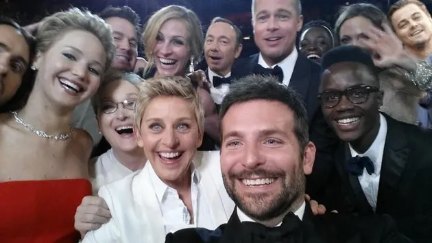 Selfie Bintang Oscar 2014