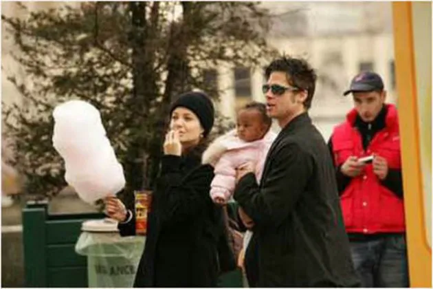 Brad Pitt dan keluarga