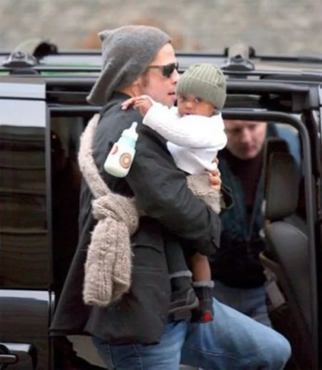 Brad Pitt dan keluarga