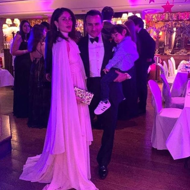 Candid Bollywood of The Week, Arpita Khan Shows the Face of Her Second Child - Kareena Kapoor Parties with Taimur in Swiss