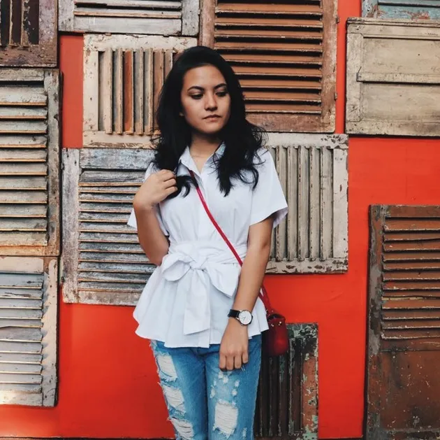 OOTD Keren Marsha Aruan, Pacar El Rumi