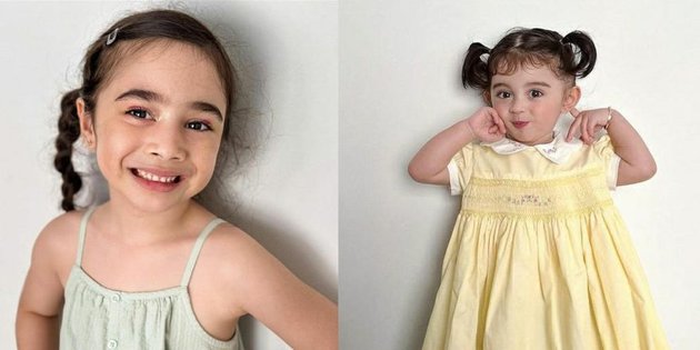 Beautiful Like a Doll, Here are 8 Adorable Photos of Raqeema, Nabila Syakieb's Daughter, and Baby Guzel, Margin Wieheerm's Daughter