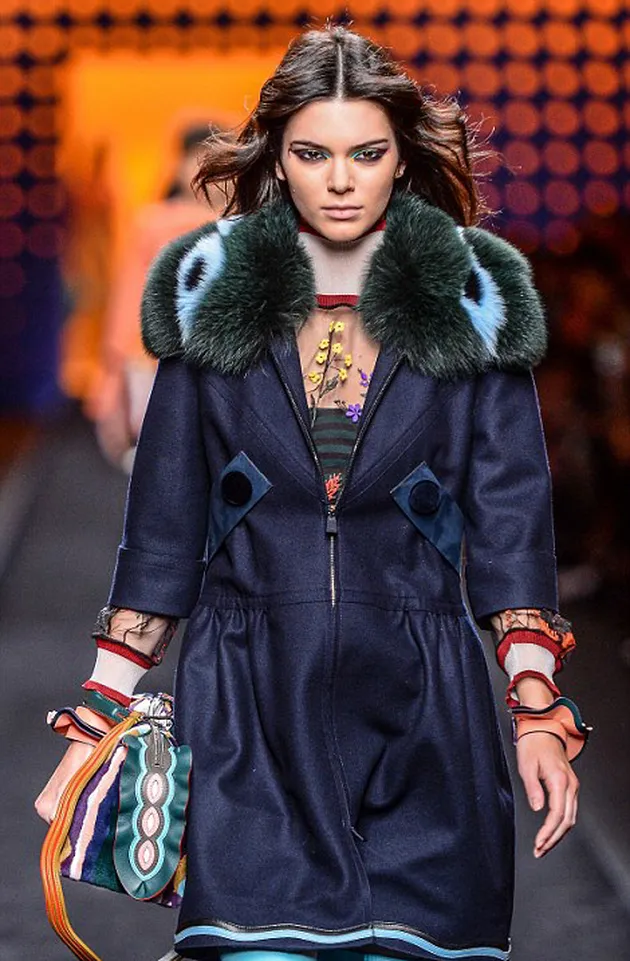 Kendall Jenner Fendi Runway