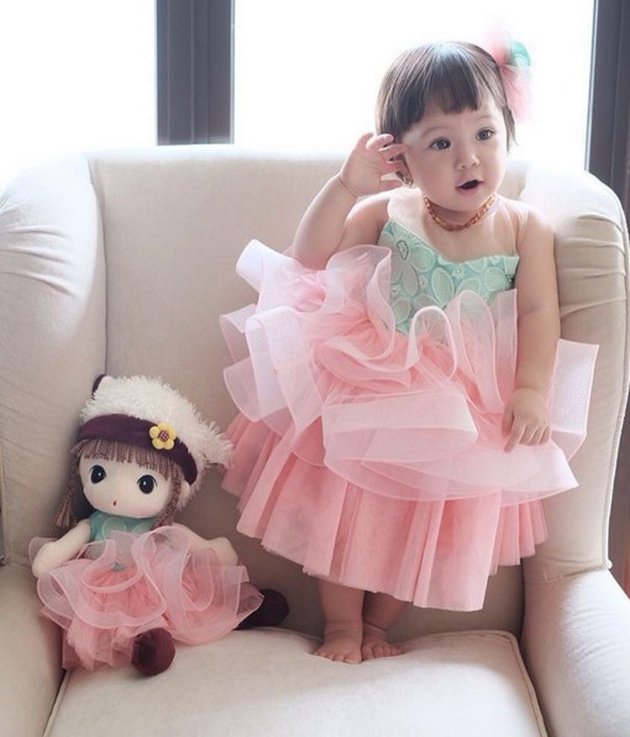 CANTIK MENGGEMASKAN, BABY GEMPI MEMANG BALITA STYLISH 