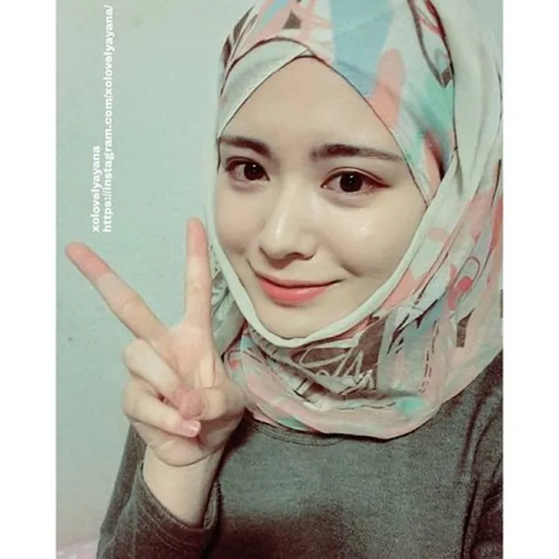 Ayana Moon Gadis Korea Berhijab
