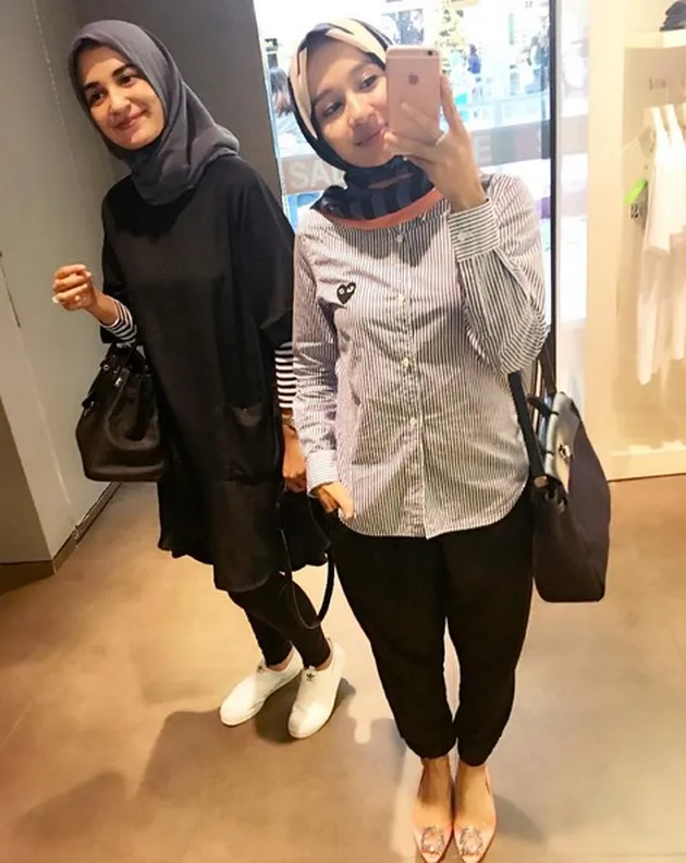 Cantiknya Fashion Hijab Dari Laudya Cynthia Bella