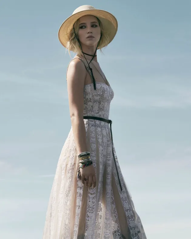 Jennifer Lawrence Dior 2017