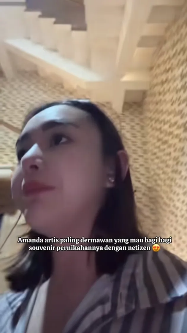 Giveaway Souvenir Pernikahan Amanda Manopo