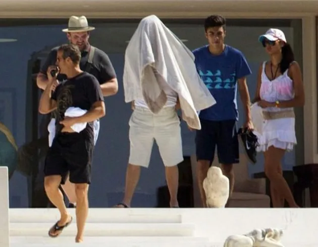 Leonardo DiCaprio sembunyi